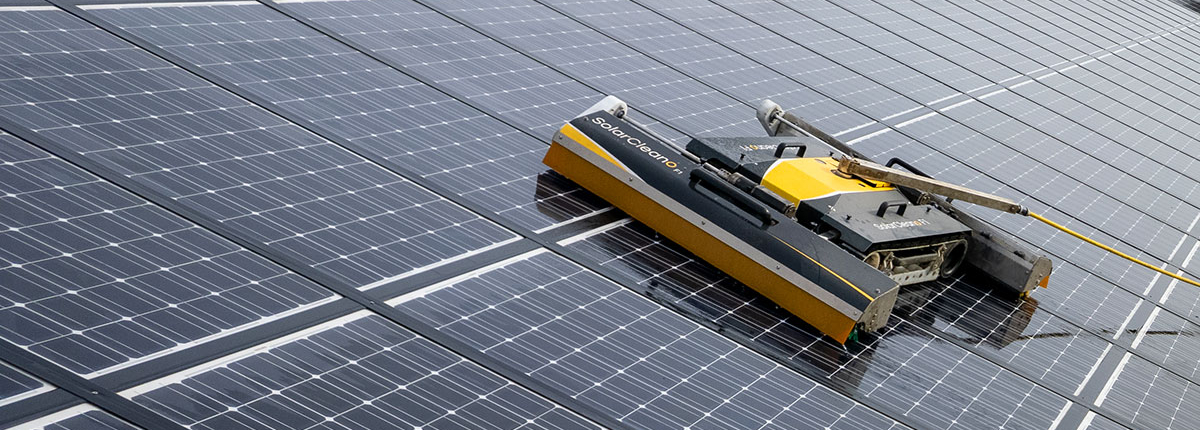 Net'Solaire, Nettoyage de centrales photovoltaïques
