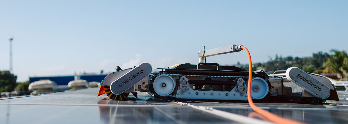 Net'Solaire, Nettoyage de centrales solaires